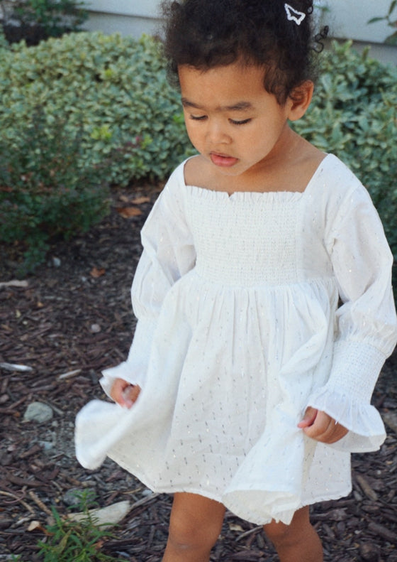 Harlow | Cotton Sparkle Dress | Wink