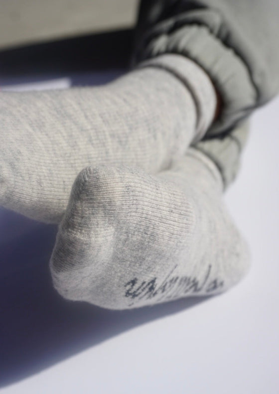 Cashmere & Wool Socks | Gray