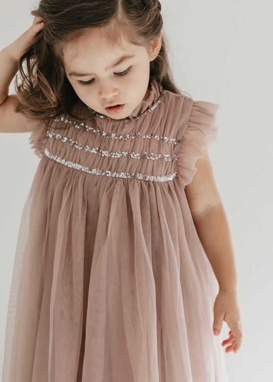 Scarlett | Cotton Tulle Dress | Tosca