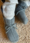 Cashmere Booties | Graphite