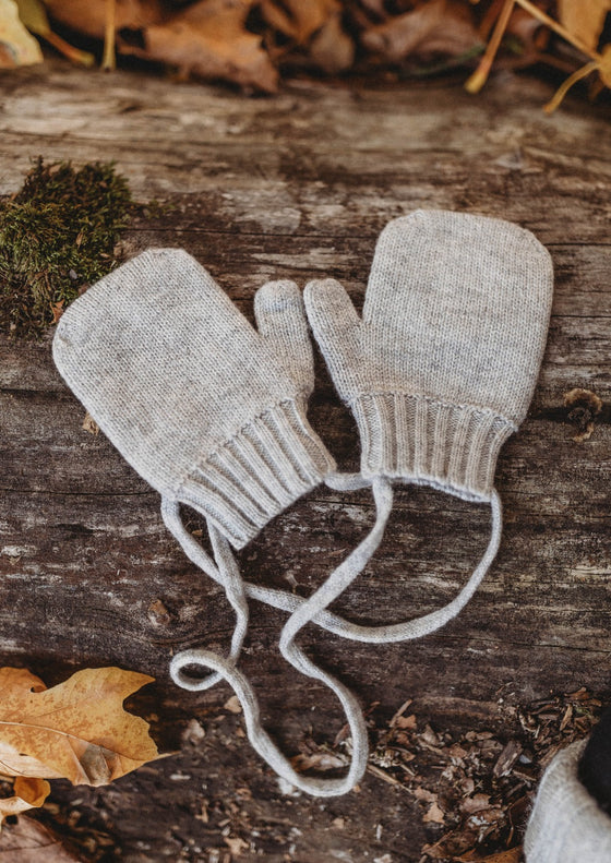 Cashmere & Merino Wool Gloves | Grey Merle