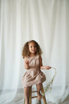 Elea | Corduroy Cotton Anglaise Dress | Wistful Mauve