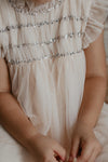 Scarlett | Cotton Tulle Dress | Vintage Cream