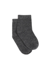 Cashmere & Wool Socks | Dark Gray Melange