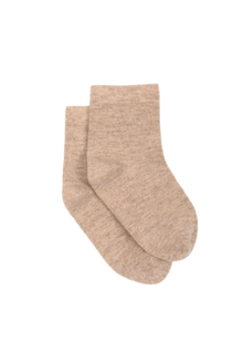  Cashmere & Wool Socks | Beige