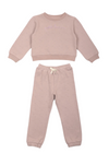 Finley | Cotton Fleece Sweatsuit Set | Petit Lapin | Bark