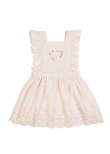  Chloé | Corduroy Cotton Anglaise Dress | Primrose