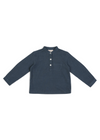 Milo | Corduroy Long Sleeve Button Shirt | Vintage Blue