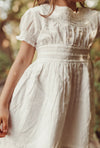 Willow | Swiss Dot Cotton Dress | Antique Ivory