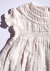 Willow | Organic Muslin Cotton Dress | Coconut Cream